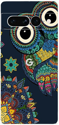 TJ CREATION GOOGLE PIXEL 7PRO 5G Mobile Skin(Ultra Super Baby Owl Skin With High Matte Finish.)