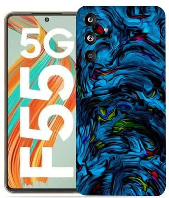 OggyBaba Samsung Galaxy F55 5g Mobile Skin(Blue Lava)
