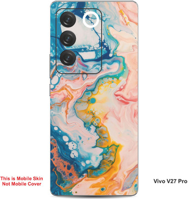 VYBE The Smart Choice Vivo V27 Pro Abstract Embossed Mobile Skin(Dust Storm 6)