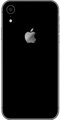Vcare GadGets Apple iPhone XR Mobile Skin(Black)