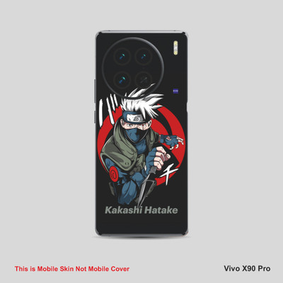 VYBE The Smart Choice Vivo 90X Pro Kakashi Mobile Skin Mobile Skin(Camouflage Black 19)