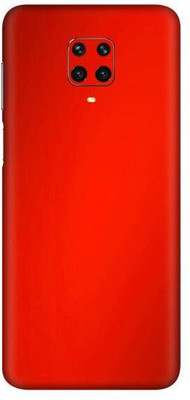 Vcare GadGets Redmi Note 9 Pro Max Mobile Skin(Metallic Red Shining)
