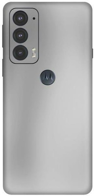 Vcare GadGets Moto Edge 20 5G Mobile Skin(Silver)