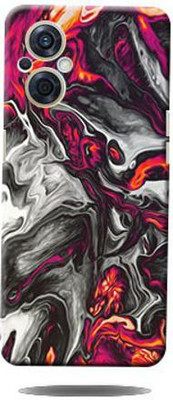 Mclaxa Colorful Lava For OPPO F21S PRO 5G Back Skin, Colorful Lava, OPPO F21S PRO 5G Mobile Skin(Colorful Lava Matte Finish Skin With Super Matte Finish)