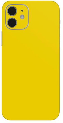 QKVR iPhone 12 Mini Mobile Skin(Yellow)