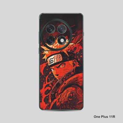 VYBE The Smart Choice One Plus 11R Naruto Mobile Skin Mobile Skin(Reddish Orange 18)