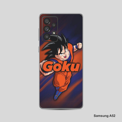 VYBE The Smart Choice Samsung A52 Goku Mobile Skin Mobile Skin(Woody Brown)