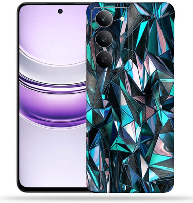 OggyBaba OggyBaba Realme 14x 5g Mobile Skin(Polygon-blue)