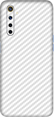 ARAYLE Realme 6 Mobile Skin(Transparent 3D Carbon Fiber)
