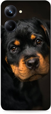 SkinoMania Realme 10 pro (5G) Mobile Skin(Multicolor Baby-Rottweiler)