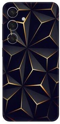 Vcare GadGets Galaxy S24 (5G) Mobile Skin(Black & Gold)