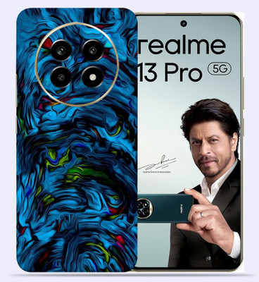 OggyBaba Realme 13 pro 5g Mobile Skin(Blue Lava)