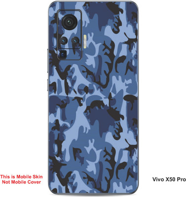 VYBE The Smart Choice Vivo X50 Pro Art Embossed Mobile Skin(Pickled Bluewood 9)