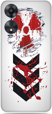 SkinoMania OPPO A78 5G Mobile Skin(Multicolor Umbrella-Logo)