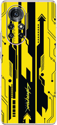 FCS Huawei nova 8 5G Printed Back skin Mobile Skin(Cyberpunk)