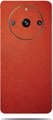 LAMHA realme 11 pro plus 5g, REALME 11 PRO PLUS 5G Mobile Skin(Super Red Leather Hipster Matte Skin With(Back+Camera+Sides))