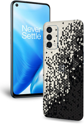 SkinoMania one Plus N200 5G Mobile Skin(B&W Small Triangle)