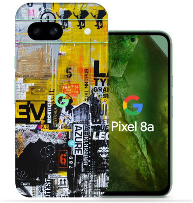 OggyBaba Google Pixel 8A 5g Mobile Skin(Abstract Azure)