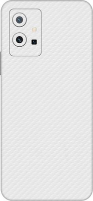 Vcare GadGets White Carbon vivo Y75 5G Mobile Skin(White Carbon)