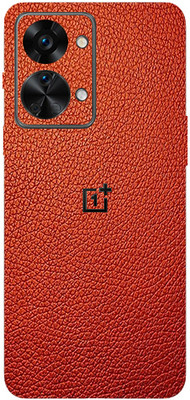 LAMHA One Plus Nord 2T 5G, one plus nord 2t 5g Mobile Skin(Ultra Super Red Leather With High Matte Finish.)