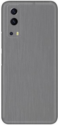 Vcare GadGets Brushed Silver vivo i QOO Z3 5G Mobile Skin(Brushed Silver)