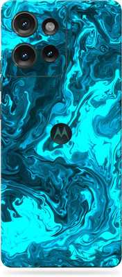 WeCre8 Skin's Motorola Edge 50 5G Mobile Skin(Light Blue)