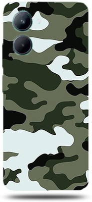 BugguSkin Realme C33 Mobile Skin(Ultra Super Camouflage Winter Skin With High Matte Finish.)
