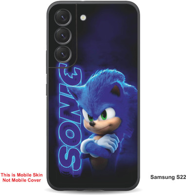 VYBE The Smart Choice Samsung S22 Sonic The Hedgehog Embossed Mobile Skin(Dark Slate Blue 8)