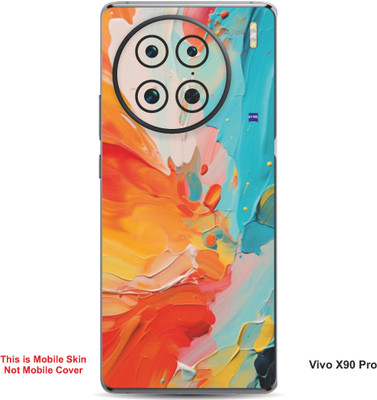 VYBE The Smart Choice Vivo X90 Pro Art Embossed Mobile Skin(Halloween 17)