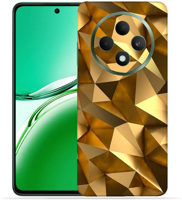 OggyBaba OggyBaba Oppo F27 Mobile Skin(Golden poly Oppo F27)