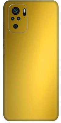 Vcare GadGets Redmi Note 10 S Mobile Skin(Metallic Gold Shining)