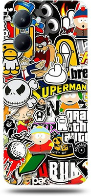 BugguSkin Realme C33 Mobile Skin(Ultra Super Sticker Bombing Skin With High Matte Finish.)