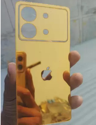 MOBIZONE POCO X6 NEO 5G GOLD MIRROR BACK PANNEL Mobile Skin(Gold)