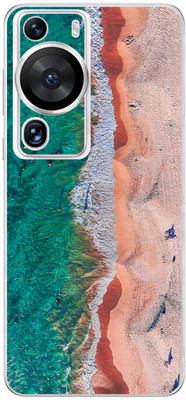 FCS Huawei P60 Pro Printed Back skin Mobile Skin(Sky Red)