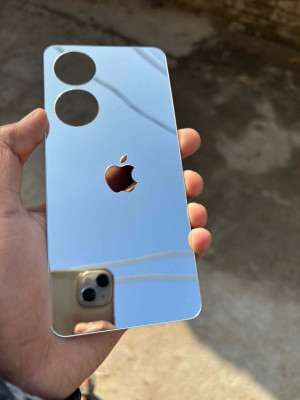 TWUAOP VIVO T2 5G MOBILE SKIN BACK PANNEL ACRYLIC SHEET Mobile Skin(Silver)