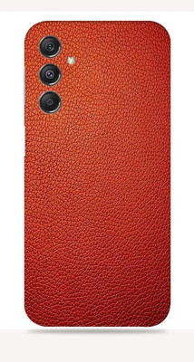 SkinoMania SAMSUNG Galaxy M34 5G Mobile Skin(Red Leather)