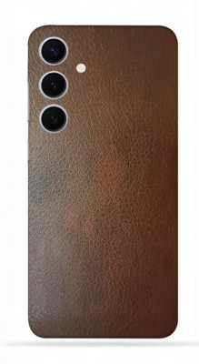 OggyBaba OggyBaba Samsung Galaxy S25 5g Mobile Skin(Brown-Leather)