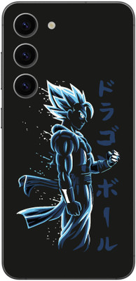 VYBE The Smart Choice galaxy s23 Goku Mobile Skin Mobile Skin(Black 701)