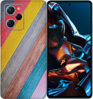 SkinoMania POCO X5 Pro 5G Mobile Skin(Multicolor Colored-Texture)