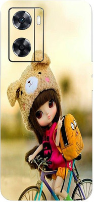TJ CREATION OPPO A77s Mobile Skin(Ultra Super Cutie Pie Girl Skin With High Matte Finish.)
