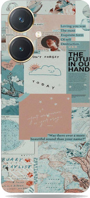 SkinoMania Vivo y27 Mobile Skin(Wallpaper-Asthetic Multicolor Mobile Skin)