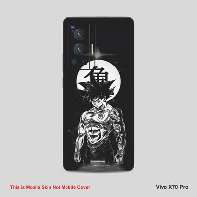 VYBE The Smart Choice Vivo 70X Pro Goku Mobile Skin Mobile Skin(Dark Jungle Black 15)