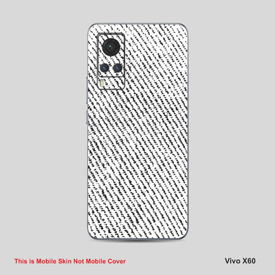 VYBE The Smart Choice Vivo X60 Pattern Mobile Skin Mobile Skin(Multi ColourCJ26)