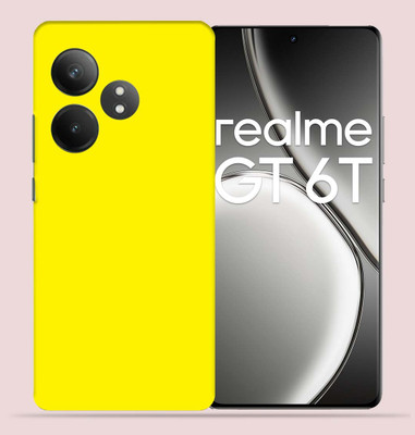 OggyBaba Realme GT 6T 5g Mobile Skin(Yellow Matte)