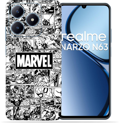 OggyBaba OggyBaba Realme Narzo N63 Mobile Skin(Marvel Comic)