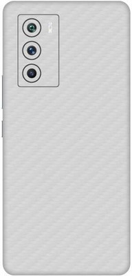 Vcare GadGets Fiber Carbon White vivo i QOO 9 SE 5G Mobile Skin(Fiber Carbon White)