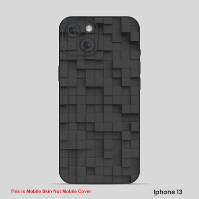 VYBE The Smart Choice iPhone 13 Pattern Mobile Skin(Black Cow 6)