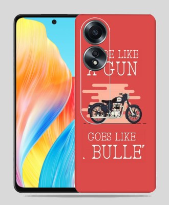 SkinoMania Oppo A58 Mobile Skin(Art-Bullet Multicolor Mobile skin)