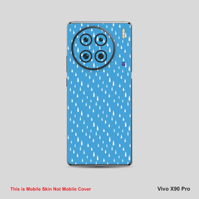 VYBE The Smart Choice Vivo X90 Pro Pattern Mobile Skin Mobile Skin(Multi ColourCQ29)