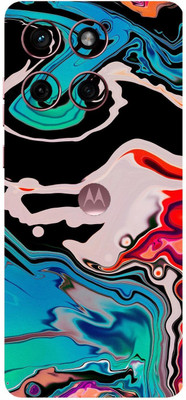 wrap craft MOTOROLA EDGE 60 FUSION 5G Premium Vinyl BACK 91 Mobile Skin(Multicolor)